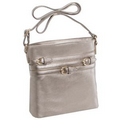 Parinda 11272 CLARICE II (Bronze) Multi Belt Adorned Vertical Crossbody